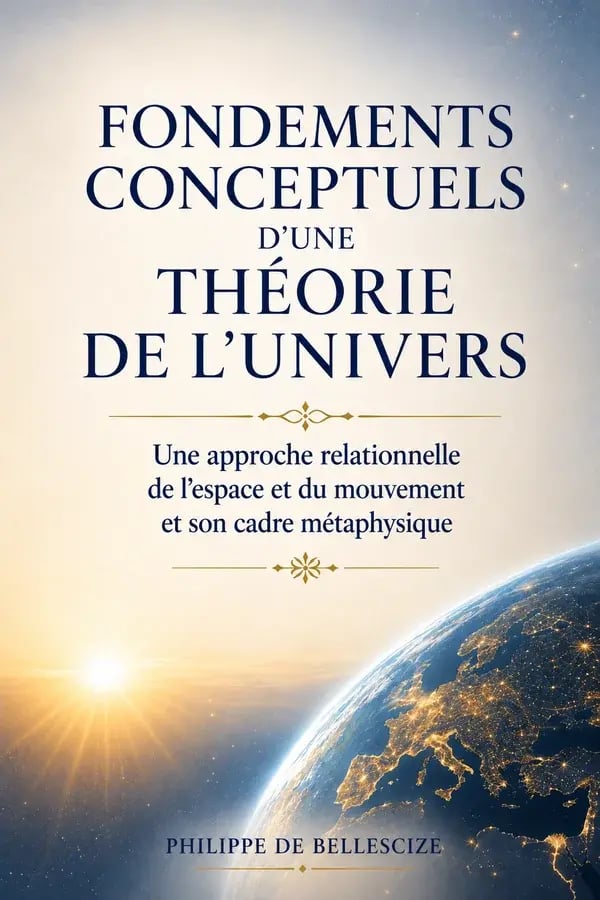 Couverture du livre Fondements conceptuels d’une théorie de l’Univers